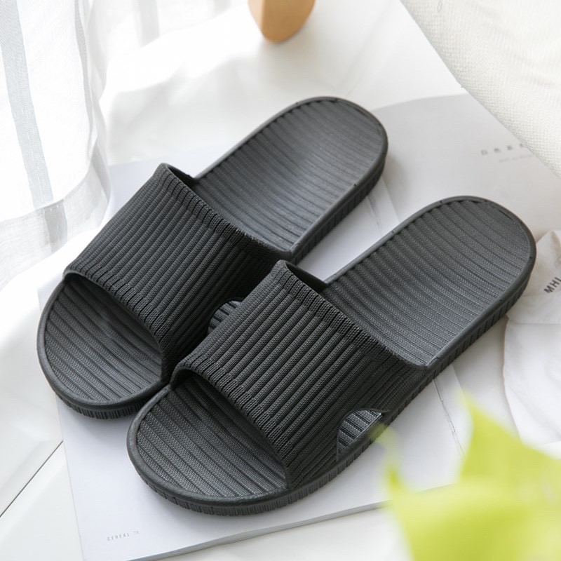 (5 Màu) Dép nữ Quai kẻ đi trong nhà văn phòng nhà tắm giá rẻ | BigBuy360 - bigbuy360.vn