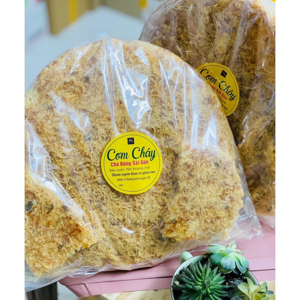 (HOT)_ CƠM CHÁY CHÀ BÔNG SÀI GÒN THƠM NGON-GIÒN TAN GÓI 500G