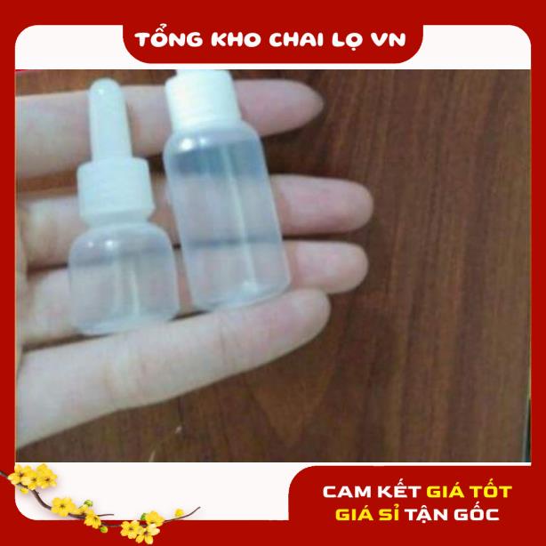 Lọ Nhựa ❤ SIÊU RẺ ❤ 100 Lọ Nhỏ Mắt Nhựa 5ml,10ml,20ml , chai lọ mỹ phẩm , phụ kiện du lịch