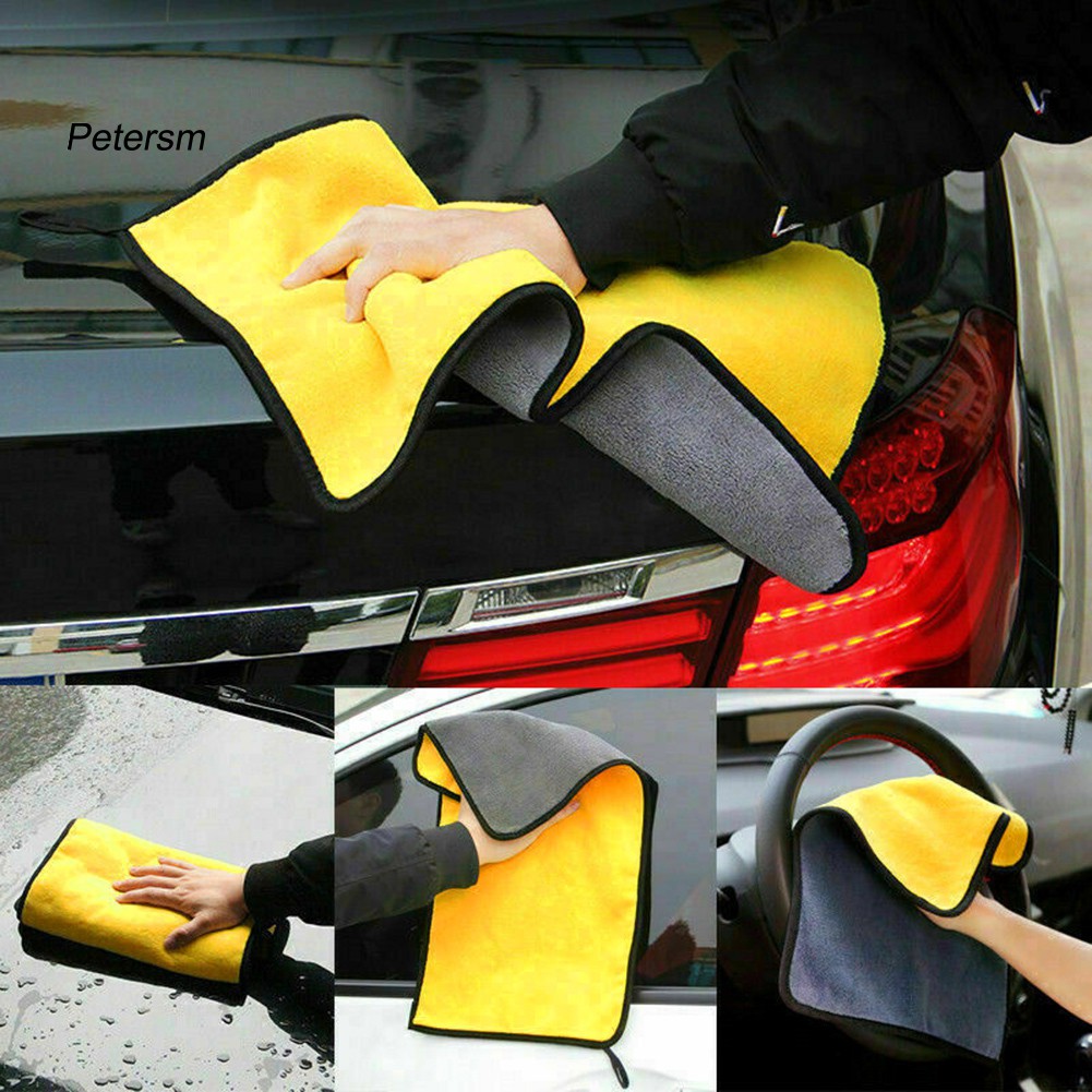 Khăn Mềm Vệ Sinh Xe Hơi Thấm Hút Nước Tiện Lợi 27cm X 25cm