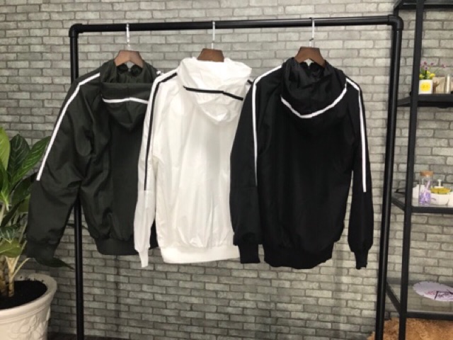 Áo khoác dù 1 sọc | BigBuy360 - bigbuy360.vn