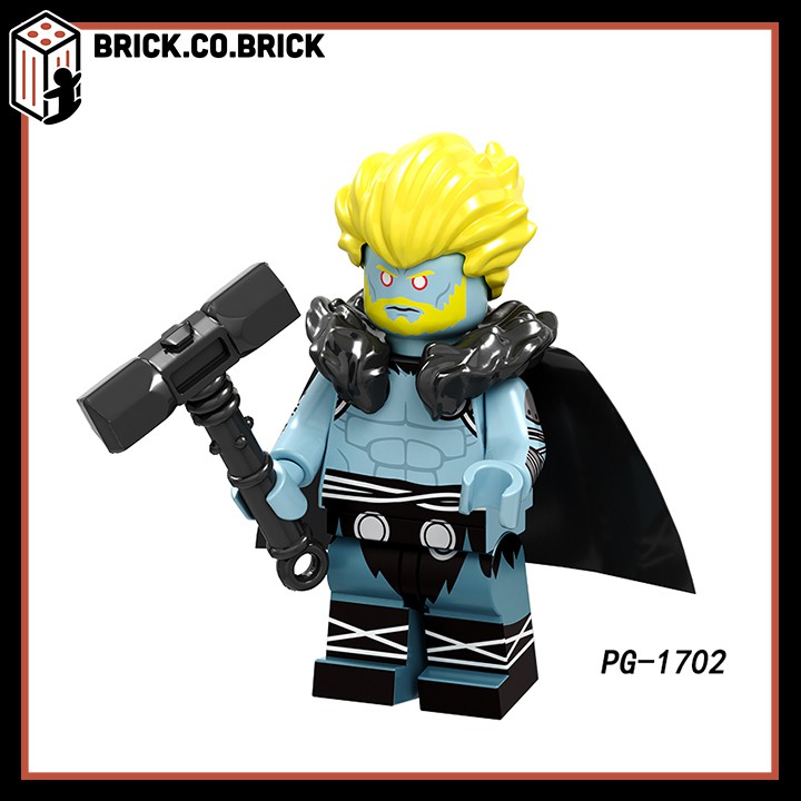 Xếp hình Mister 08 Thor Killer Frost Punisher Toxin Ghost Rider Robin Batman Lego Minifigures PG8194