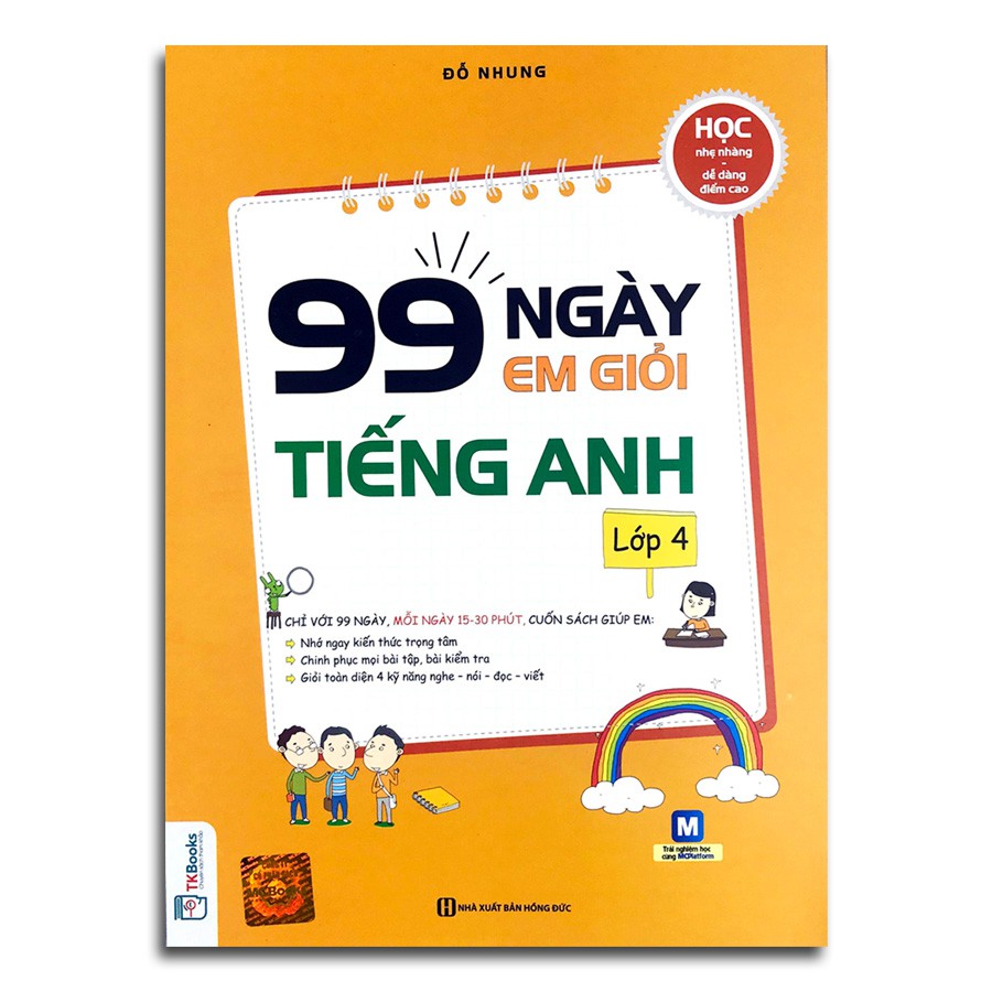 Sách - 99 Ngày Em Giỏi Tiếng Anh Lớp 4