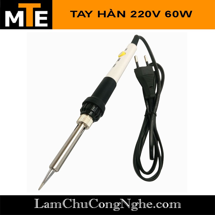 Mỏ hàn thiếc có điều chỉnh nhiệt độ 60W Soldering 220v Trạm hàn 908