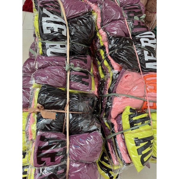 Áo khoác thêu chữ form thường