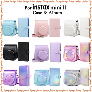 Case Bag + Album Camera Holder 96 Compartments For Fujifilm Instax Mini 11