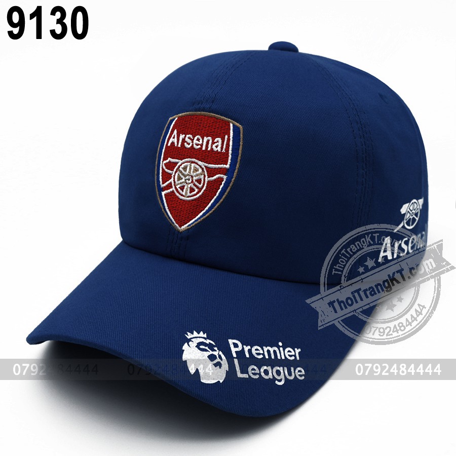 Nón kết, nón lưỡi trai, mũ nón bóng đá Arsenal