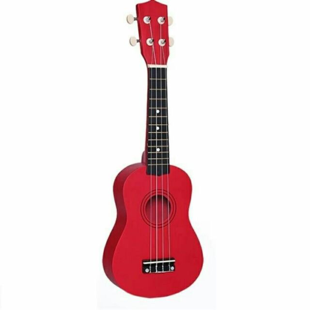 Đàn Ukulele Soprano Màu Trơn Giá Rẻ ( Full Phụ Kiện )