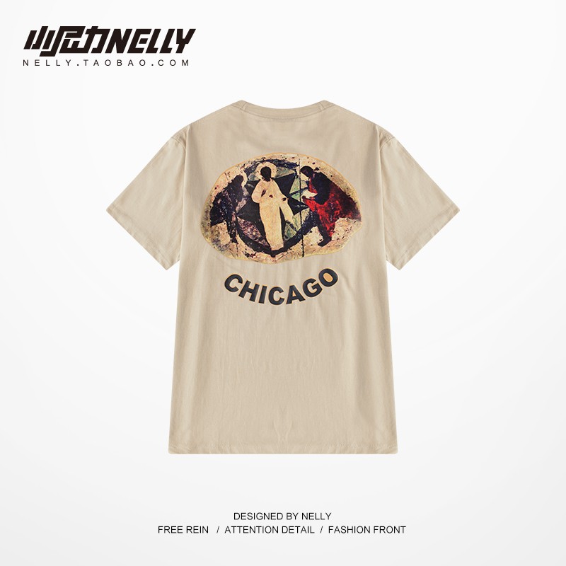 Áo phông cộc tay Unisex Nelly - Chicago | BigBuy360 - bigbuy360.vn
