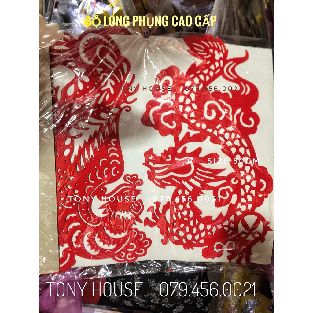 [CƯỚI] BỘ LONG PHỤNG CHỮ SONG HỶ CAO CẤP - TRANG TRÍ CƯỚI HỎI TONY HOUSE