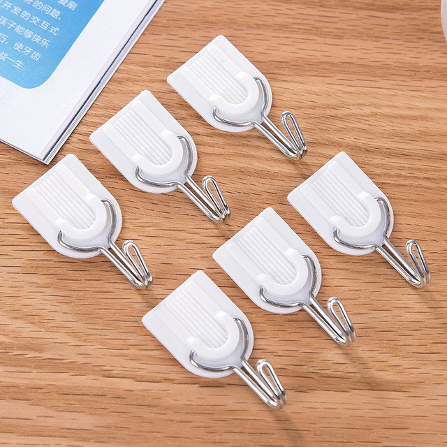 Vỉ 6 Móc Treo Dán Tường Powerful Hook