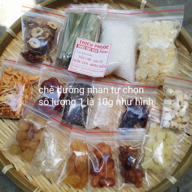 MKB Chè dưỡng nhan - 17 nguyên liệu tự chọn chỉ 10g 33 4