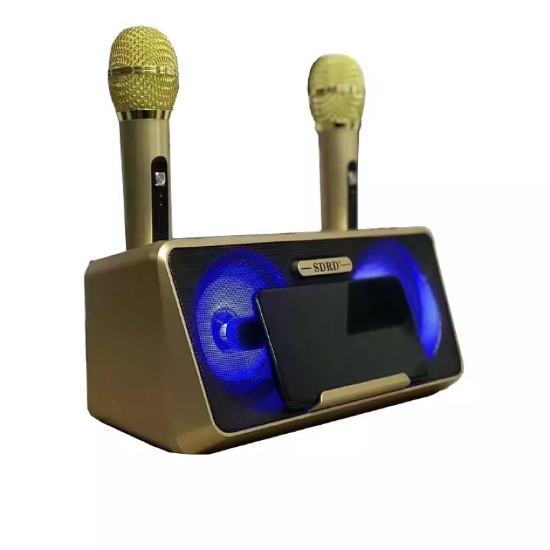 [Mã ELHACE giảm 4% đơn 300K] LOA KARAOKE SDRD SD-301 KÈM 2 MIC KHÔNG DÂY