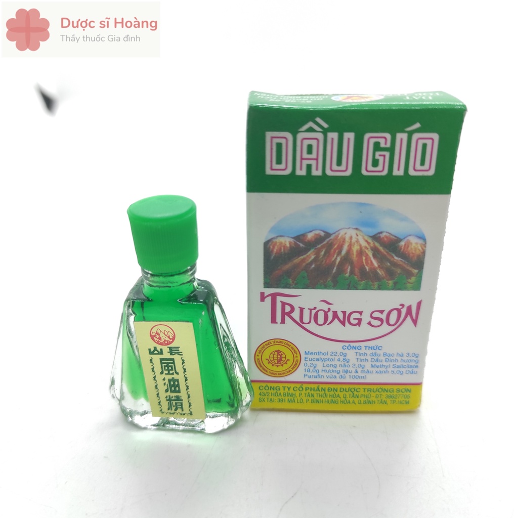 Dầu Gió Trường Sơn 2,5 ml