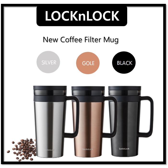 Cốc Lọc Cà Phê Cách Nhiệt Bằng Thép Không Gỉ 580ml Mới