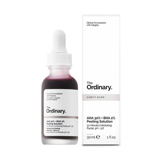 AHA 30% + BHA 2% Peeling Solution the Ordinary - Peeling The ordinary Canada