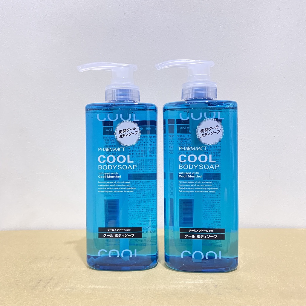 Sữa Tắm Cho Nam Cool Body Soap Pharmaact Nhật Bản 600ml