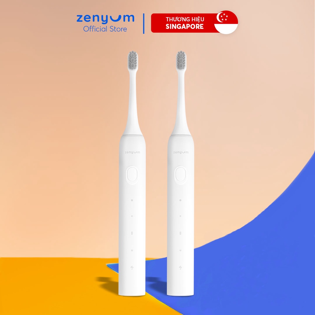 Bộ 2 Bàn Chải Điện Zenyum Sonic GO - Màu Tự Chọn