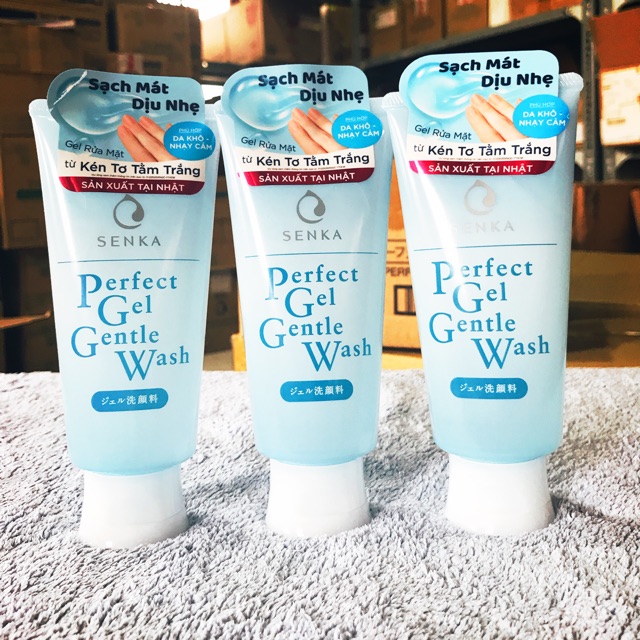 GEL RỬA MẶT DỊU NHẸ SENKA
