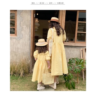 Đầm đôi mẹ và bé kẻ caro BAM STORE