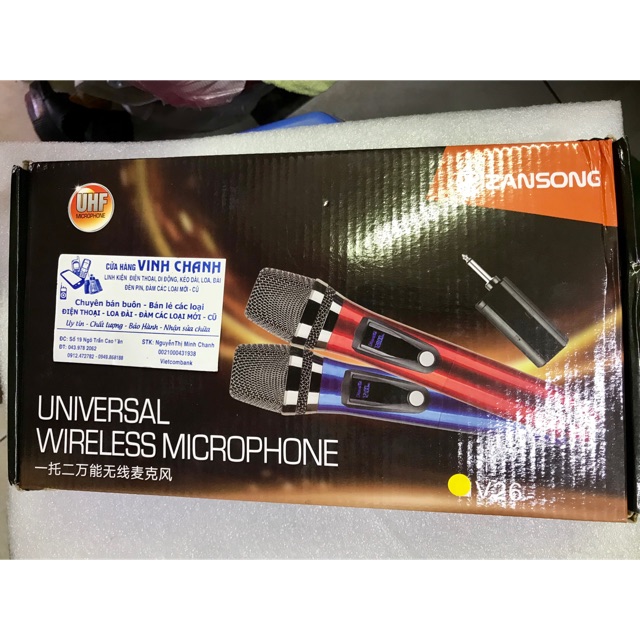 Bộ 2 Mic Zansong V26