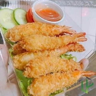 Khay 10 con tôm chiên xù