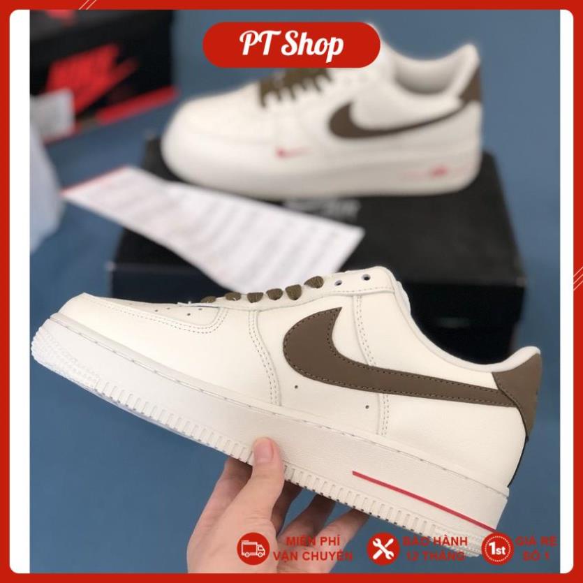 [FreeShip+ Hàng Xịn] Giày thể thao Sneaker AF1 viền nâu phiên bản cao cấp,  Giầy Fore one Gucci Full phụ kiện | BigBuy360 - bigbuy360.vn
