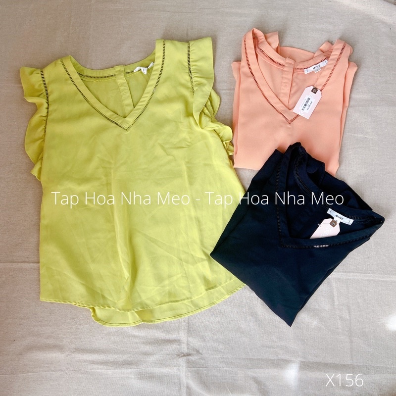 ÁO TAY BÈO PHỐI REN LƯỚI MINE