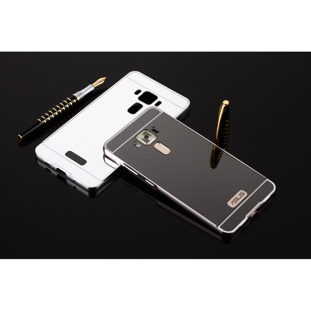 Ốp lưng Asus Zenfone 3 5.2 ZE520KL tráng gương viền kim loại