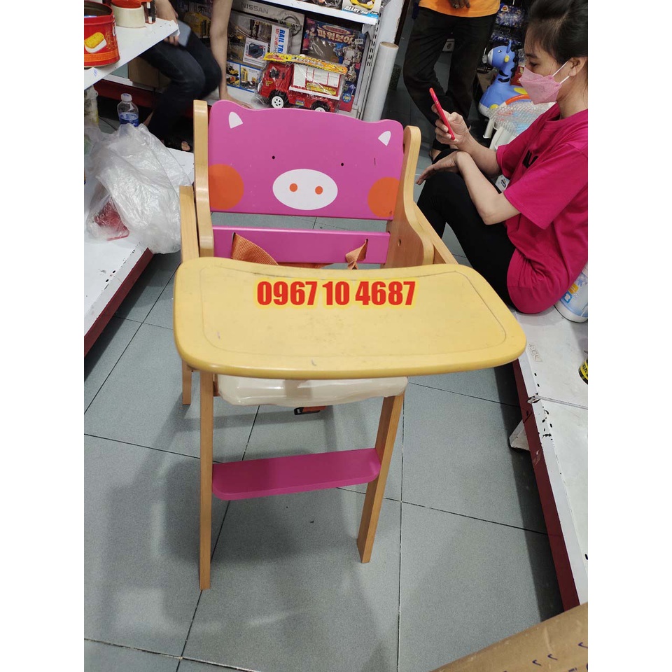 Ghế ăn dặm gỗ Song Son