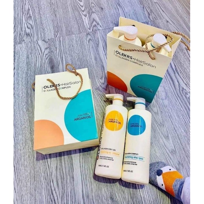 Cặp Dầu Gội Xả Olexrs Hair Salon| Phục hồi & chống rụng| Hàng chính hãng