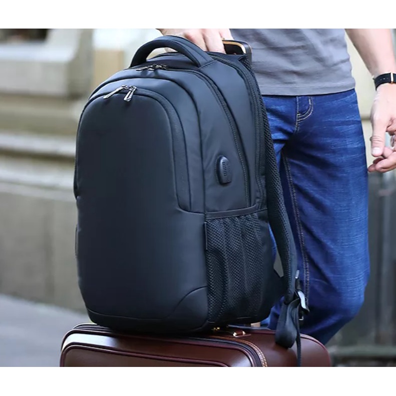 Balo Nam Nữ Cao Cấp, Công Sở, Laptop, Chống Thấm Nước, Đi Chơi, Du Lịch - PS 652 Chính Hãng Coolbell - BH 3 Năm