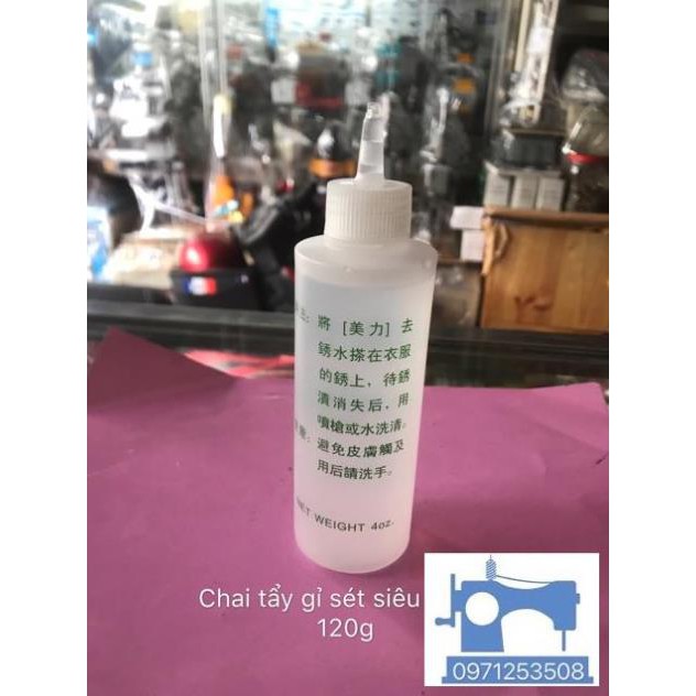 Chai tẩy gỉ sét đồ dùng kim loại siêu mạnh