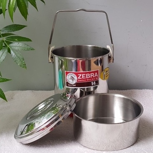 CAMEN INOX NGĂN LỒNG SÂU ZEBRA THÁI LAN- AUTO LOCK 14CM