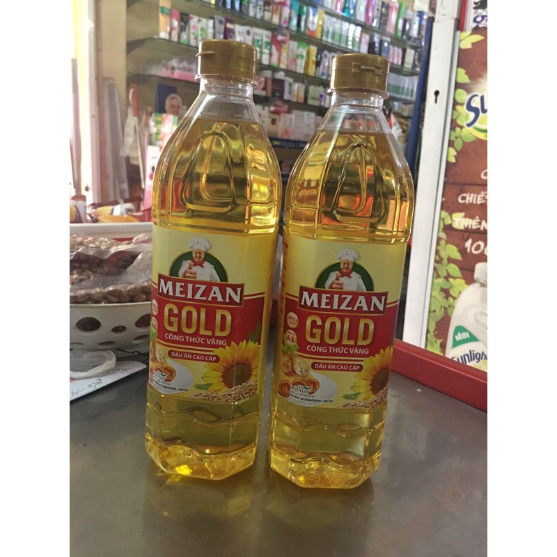 DẦU ĂN MEIZAN GOLD CHAI 1L