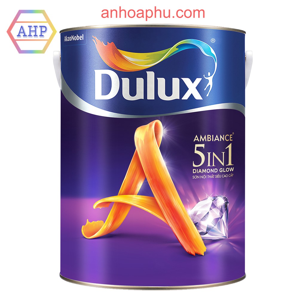 Sơn nước Dulux nội thất cao cấp 5 in 1 Siêu Bóng 1L