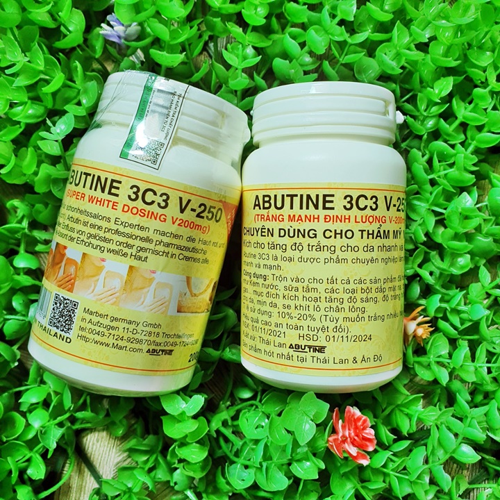 Kem Abutine 3C3 phiên bản V-250 mẫu mới nhất hũ 200g – LQ592