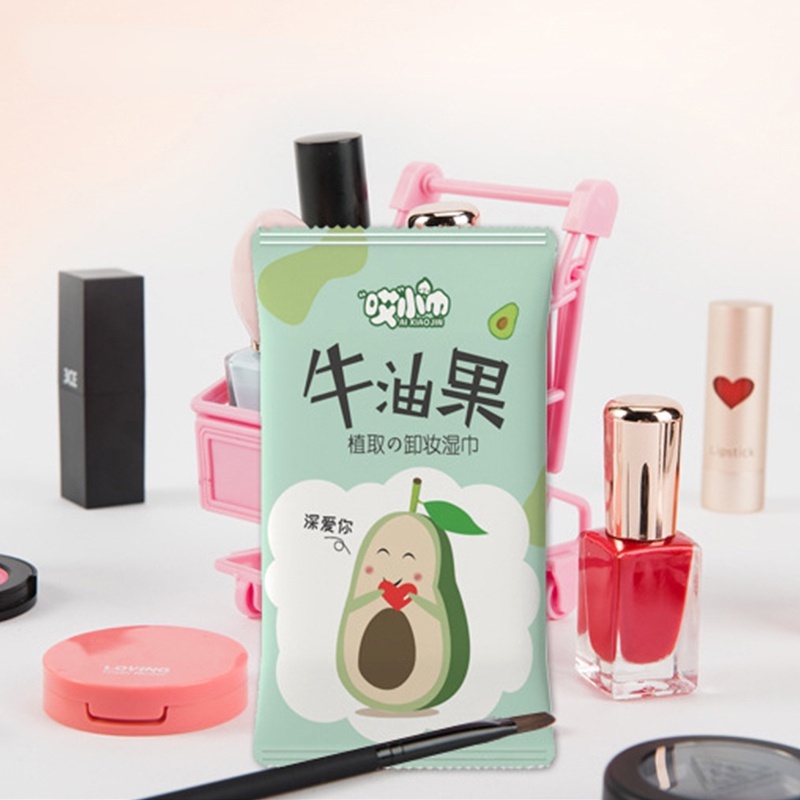 Khăn Giấy Ướt Tẩy Trang Tinh Chất Quả Bơ Dùng Một Lần JP5