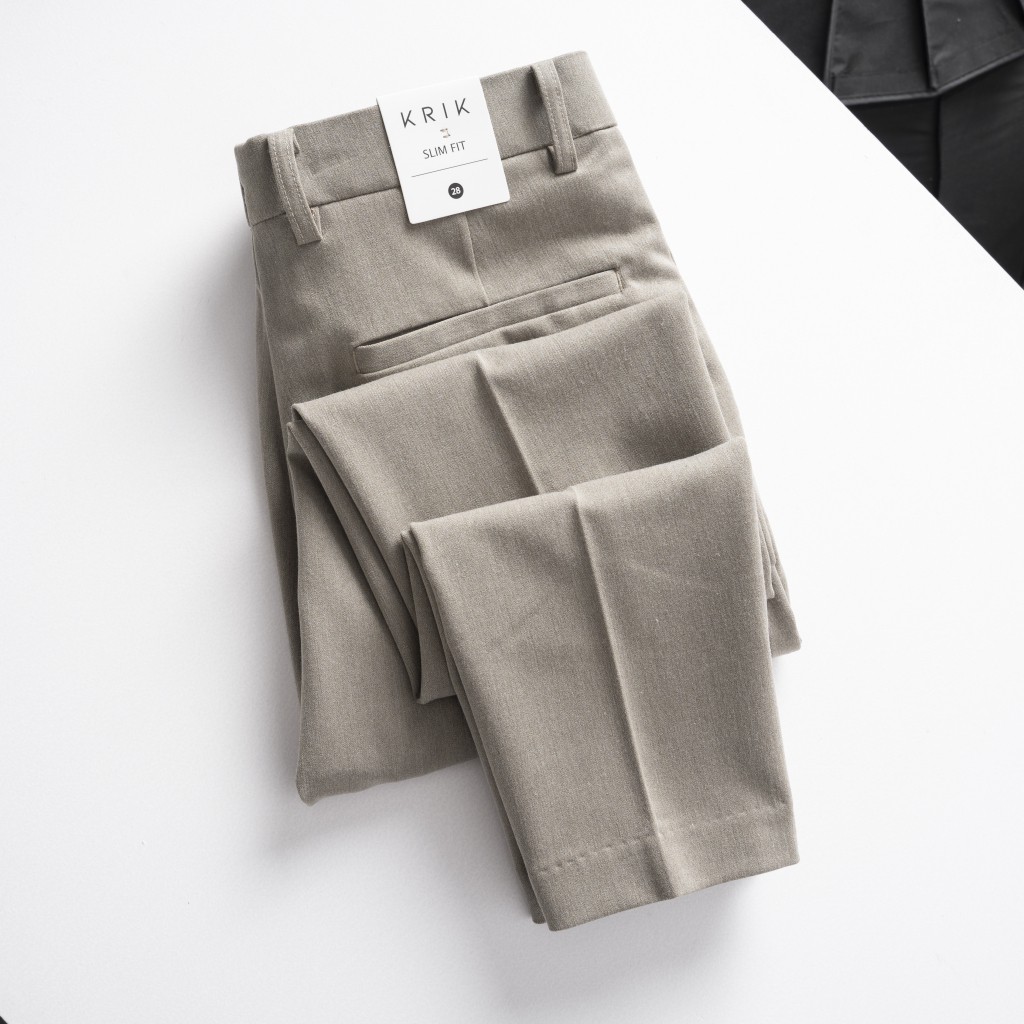 Quần Âu Nam KRIK Dáng Côn Chất Vải Mền Mịn Không Bai Không Xù 0477 | BigBuy360 - bigbuy360.vn
