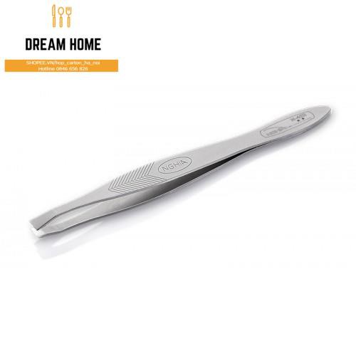 Nhíp Nhổ Tóc Bạc, Nhổ Râu Lông Hàng Chuẩn, Đẹp, Bám Tốt Làm Bằng Inox 304, - 9 Cm