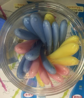 Thìa ăn dặm Silicone cho bé