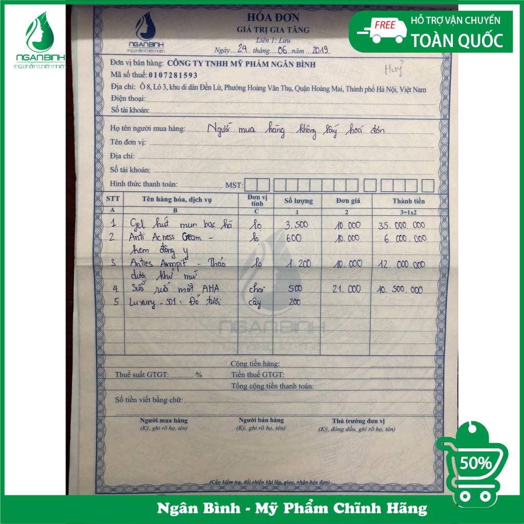 Bột khử mùi hôi nách ngân bình loại bỏ mùi hôi chân khó chịu,thâm sạm vùng nách,hết đen nách,se lỗ chân lông