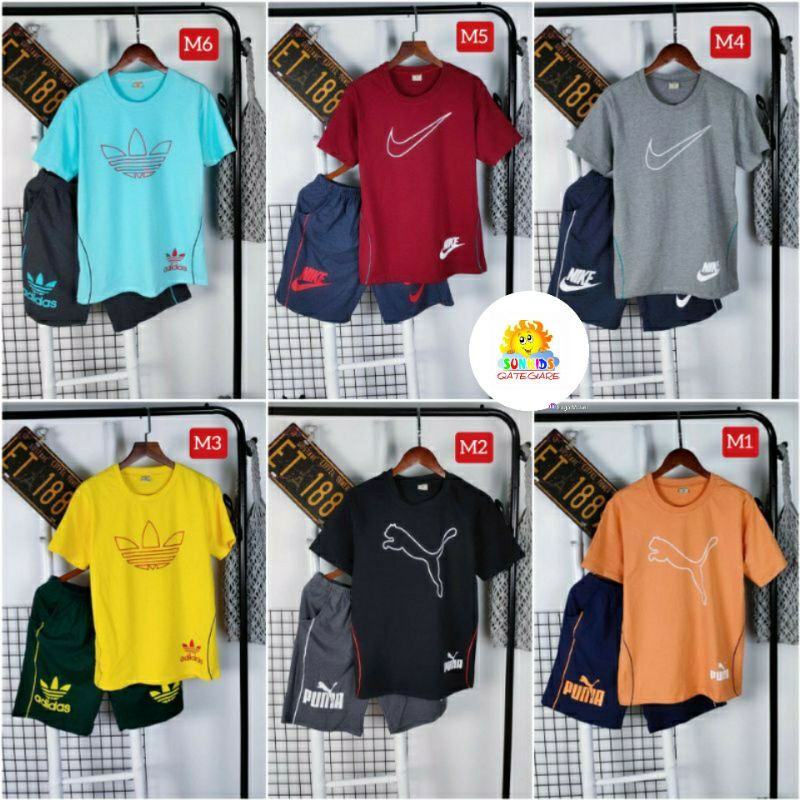 BCC16  BỘ QUẦN ÁO ĐÙI CỘC BÉ TRAI SIZE ĐẠI CỒ THUN COTTON CO GIÃN 4 CHIỀU KIỂU THỂ THAO - ĐỒ TRẺ EM RẺ