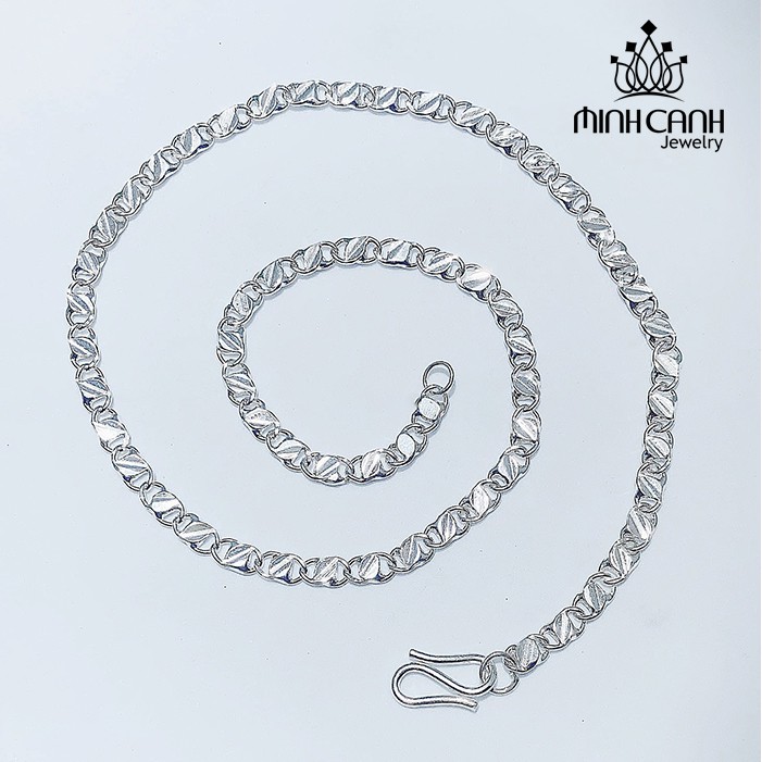 Dây Chuyền Bạc Mắt Mèo Cho Bé - Minh Canh Jewelry