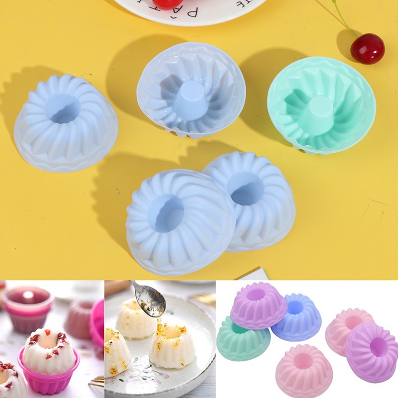 Bộ 6 Khuôn Silicone Tạo Hình Bí Ngô 3d