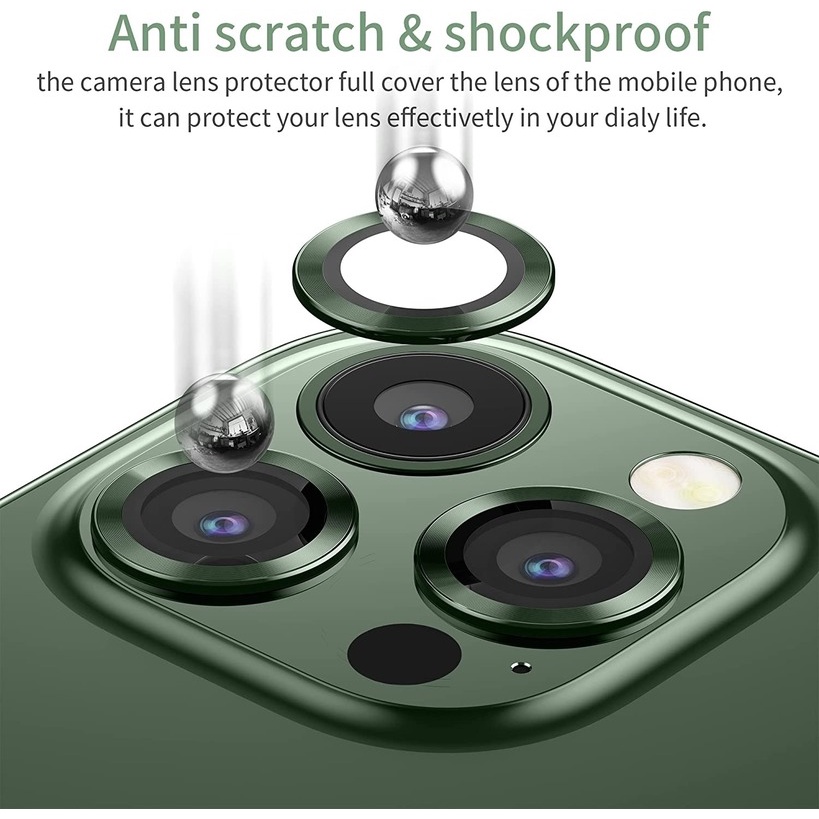 Kính Cường Lực Bảo Vệ Camera Cho iPhone 13 Pro Max/13 Pro