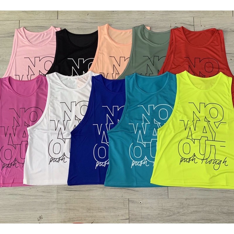 Áo thể thao tập gym yoga nữ - Áo tanktop No Way Out