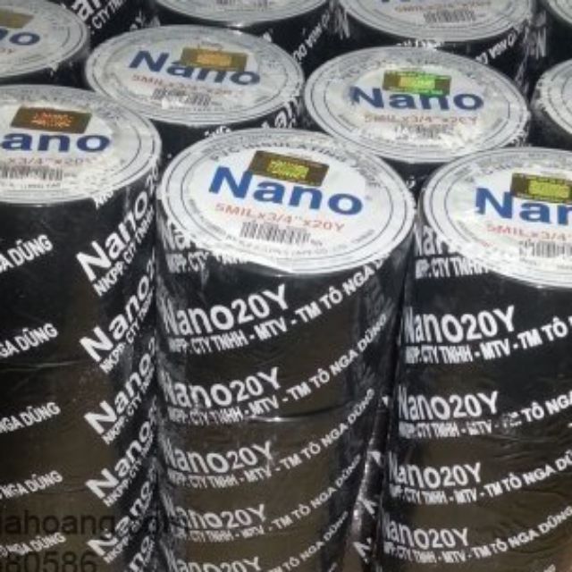 1 CÂY  BĂNG DÍNH ĐIỆN NANO 10Y VÀ 20Y
