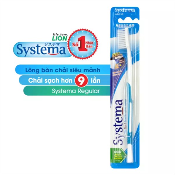 BÀN CHẢI ĐÁNH RĂNG SYSTEMA REGULAR