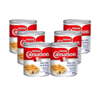 1 Lon Sữa đặc Carnation Thái Lan nguyên kem có đường 388g